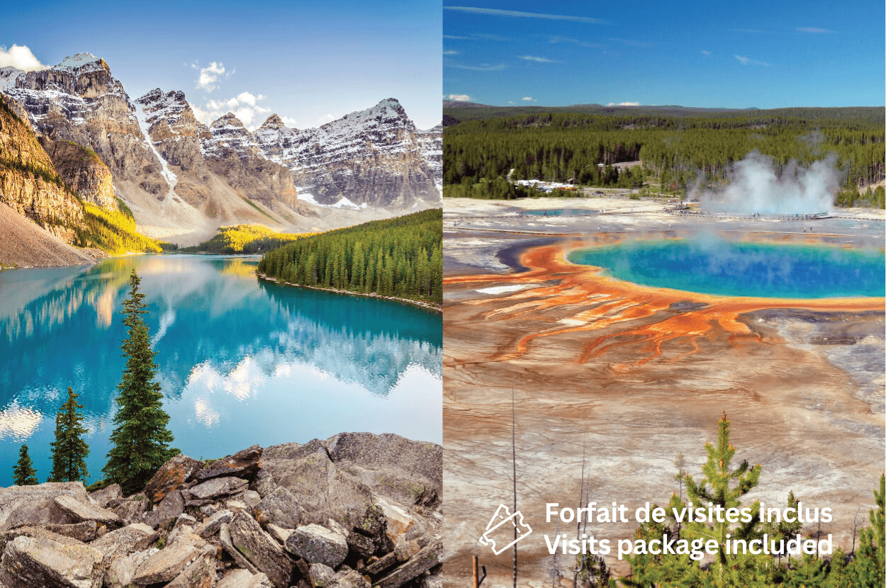 Super traversée du Canada & des États-Unis 20 jours