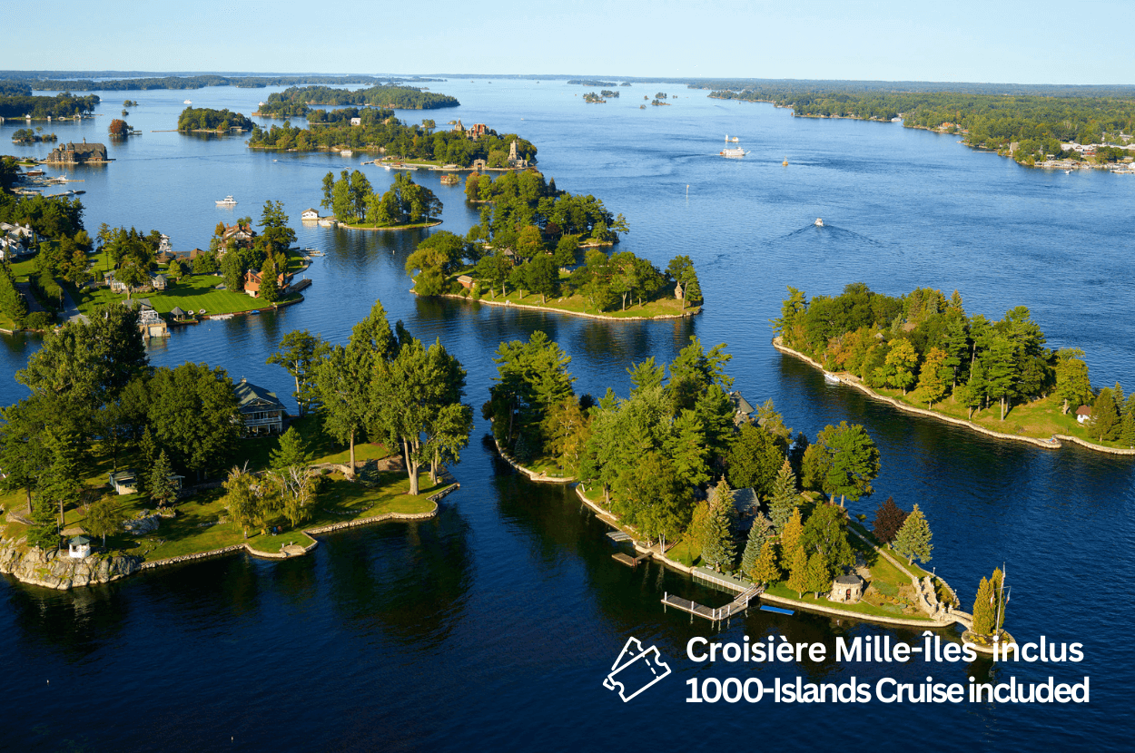 Mille îles & Upper Canada Village 1 jour