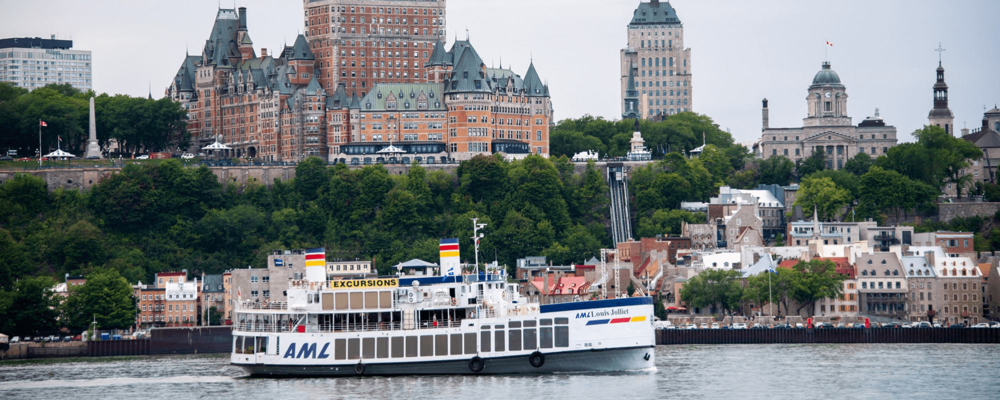 BUS AND CRUISE (MONTREAL - QUEBEC CITY) 1 Day - Voyages en autocar -  Vacances Dragon