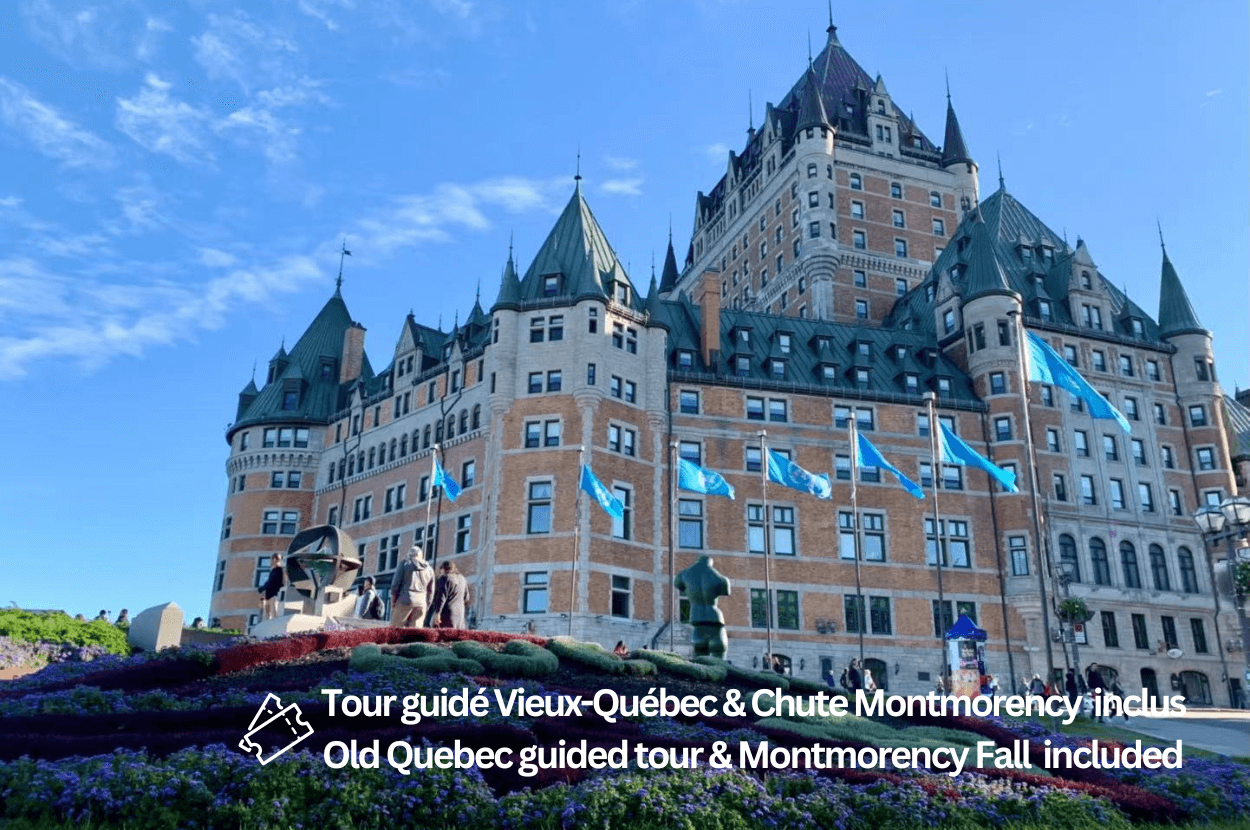 Ville de Québec & Chute Montmorency 1 jour